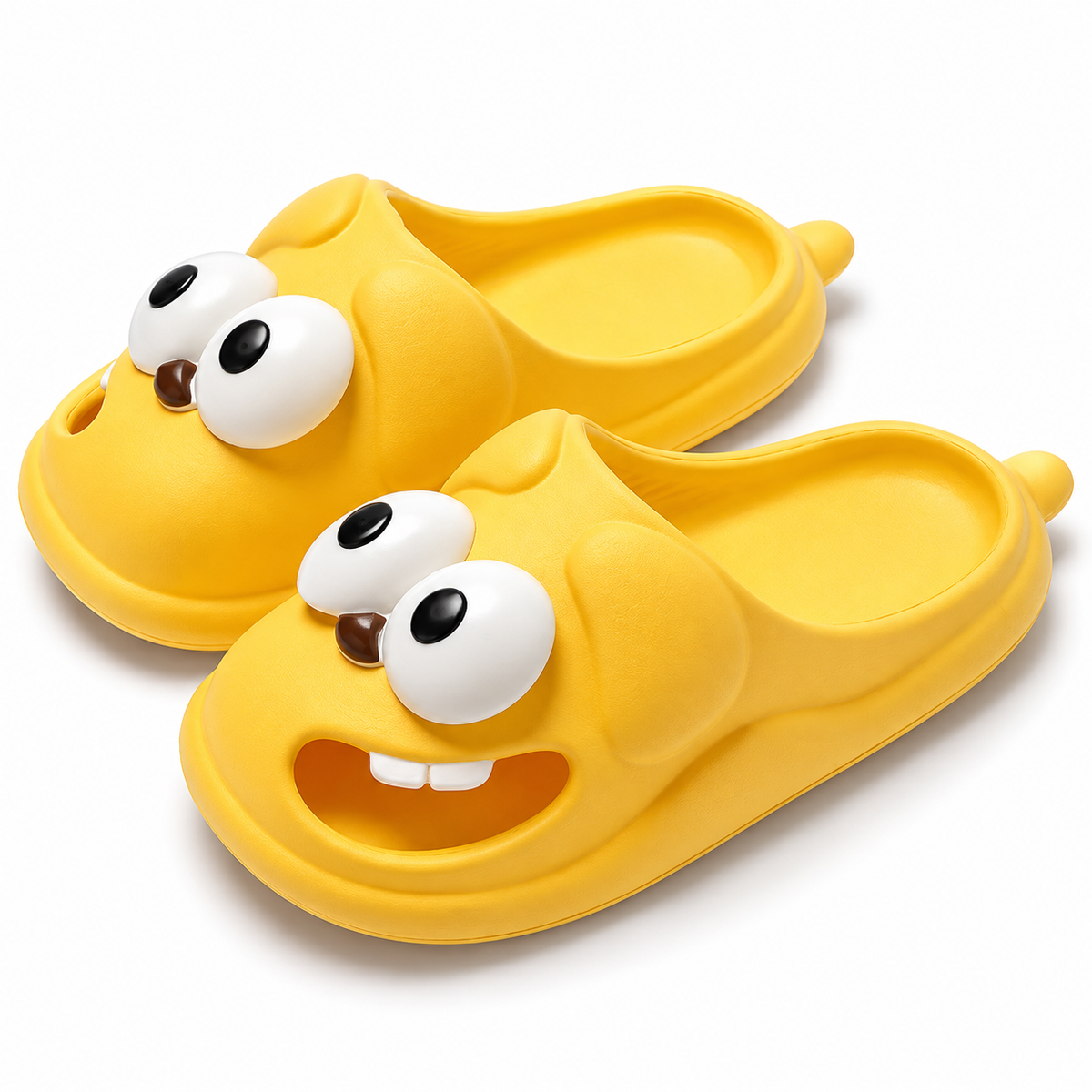 🐶 50% OFF 👅 Funny 3D Big Eye Dog Slides – Cute & Comfy EVA Slippers