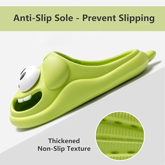 Textured outsole of dog slippers