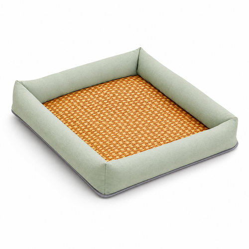 Cooling Rattan Pet Bed