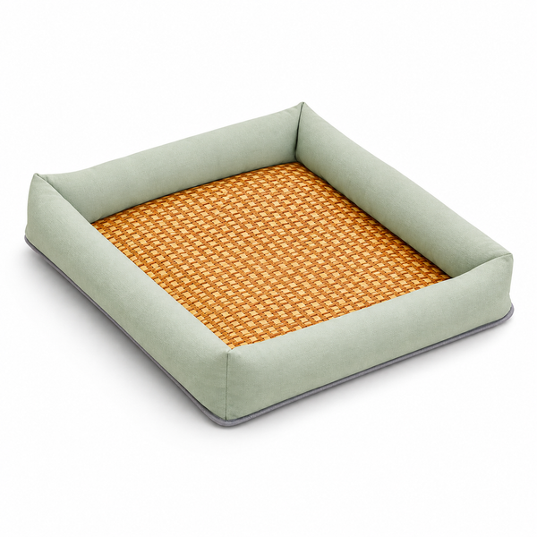 Cooling Rattan Pet Bed