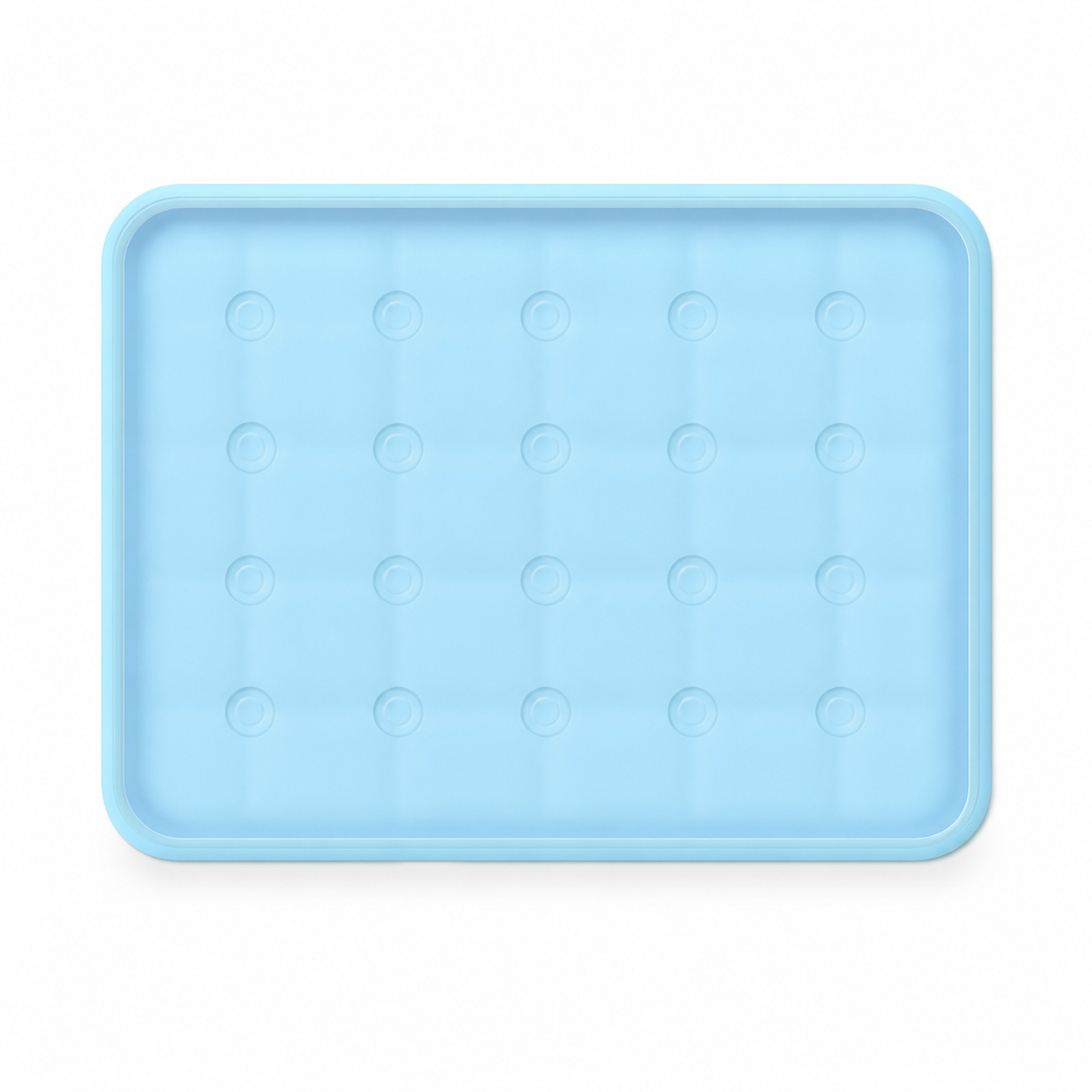 Light Blue Cooling Gel Pet Mat
