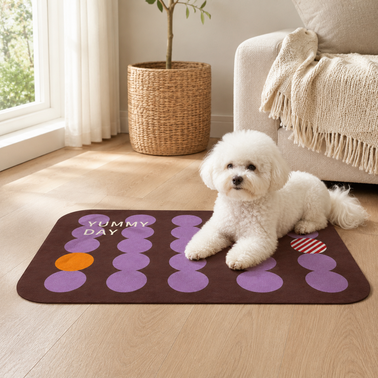 Quick-Dry Diatom Mud Pet Feeding Mat
