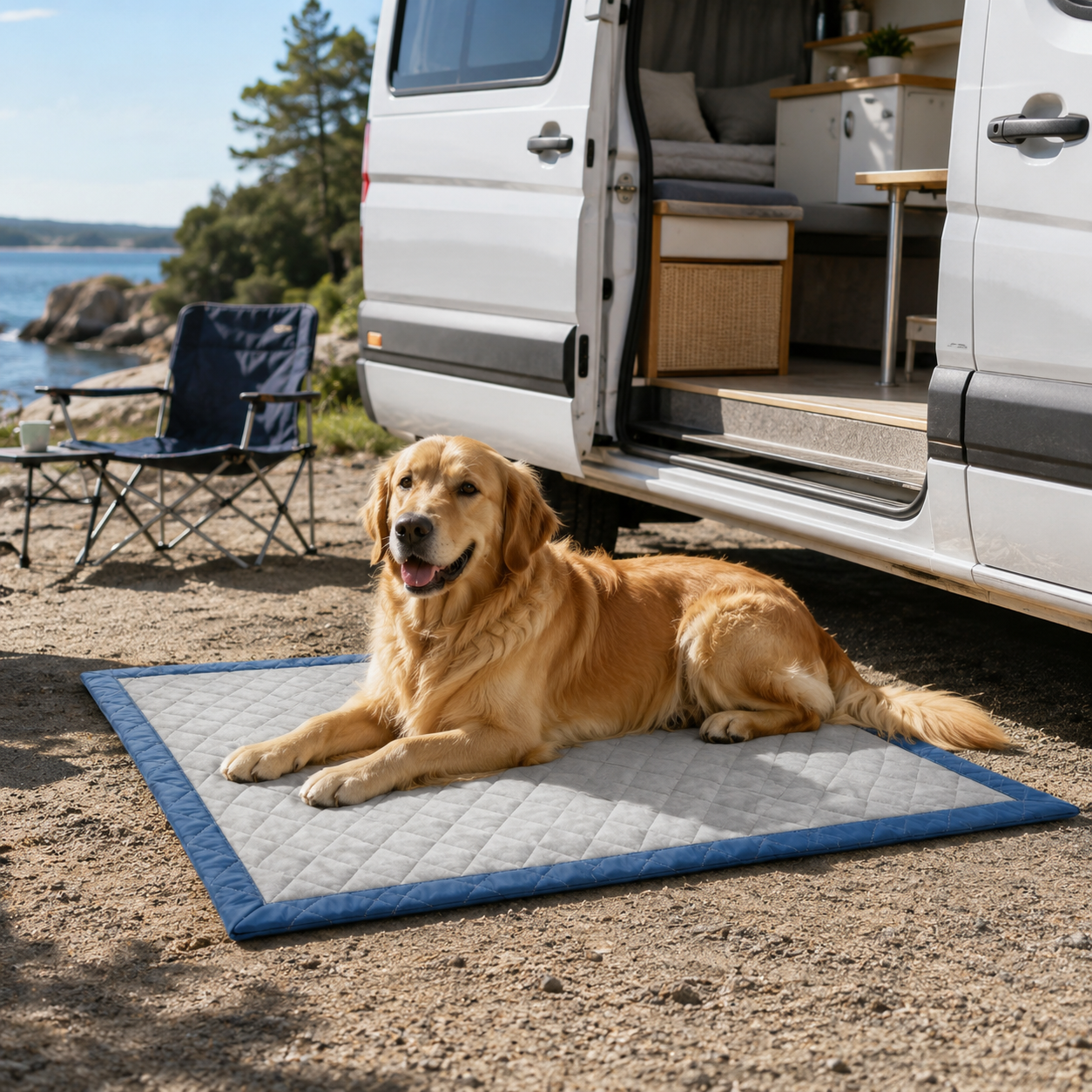 Foldable Waterproof Dog Travel Mat